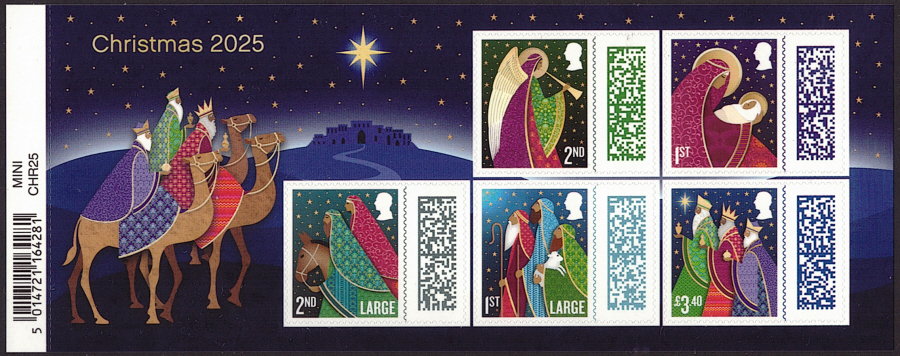 (image for) MS(TBC) 2025 Christmas barcoded miniature sheet